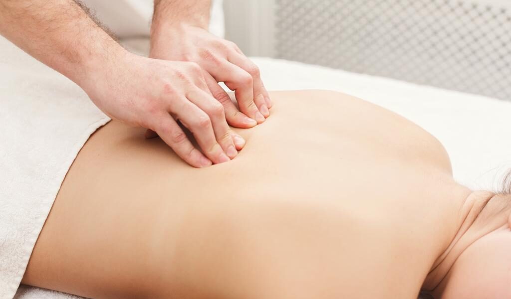 Massage is delicious for women